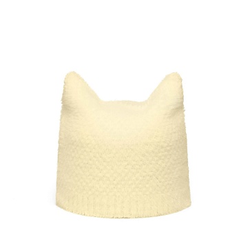 Faux Fur Pointed Beanie