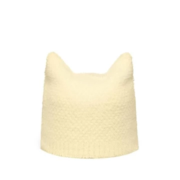 Faux Fur Pointed Beanie