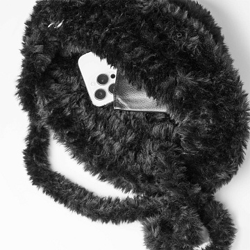 Faux Fur 2-Way Bucket