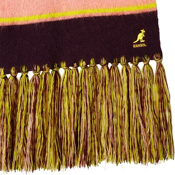 Шарф Fuzzy Stripe Scarf