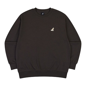 Logo patch sweatshirt