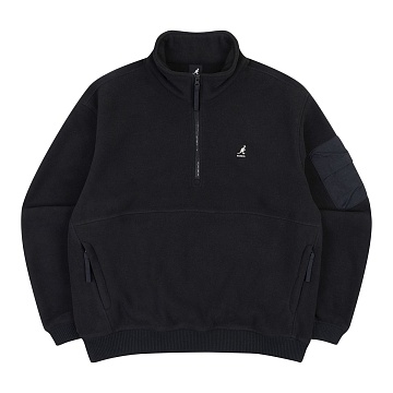 Microfleece half zip pullover
