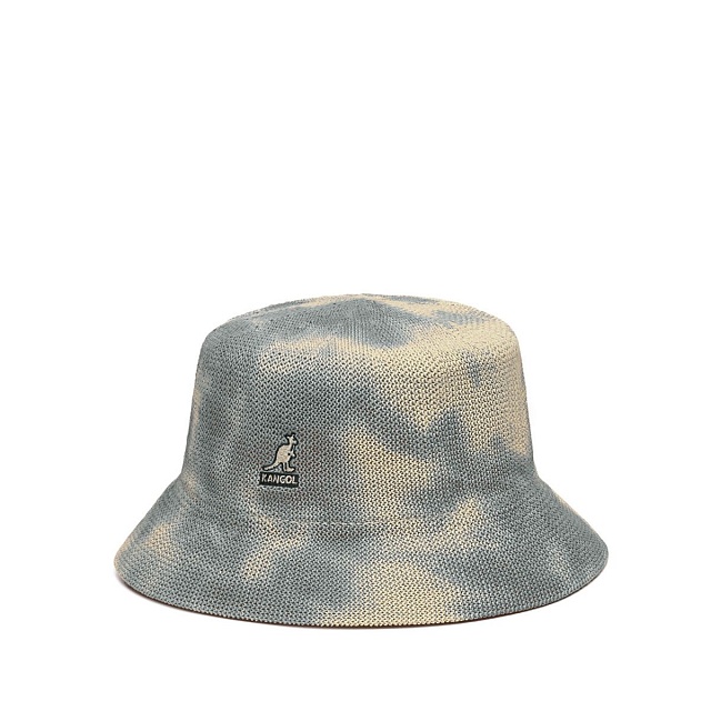 Tie dye knit bucket
