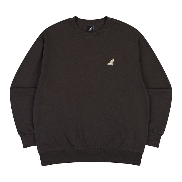Logo patch sweatshirt