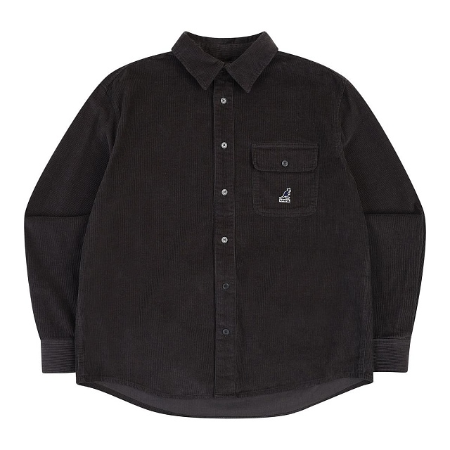 Classic logo corduroy shirt
