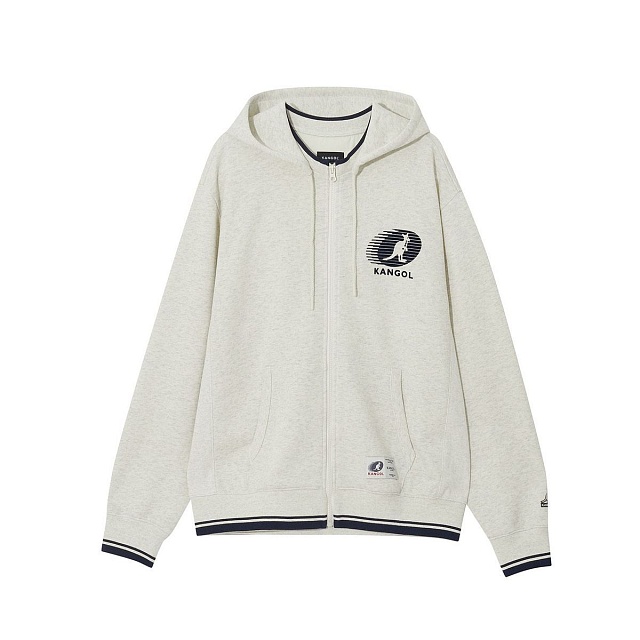 Rush logo hood zip-up