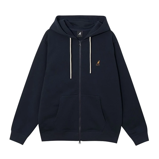 KANGOL classic logo zip-up