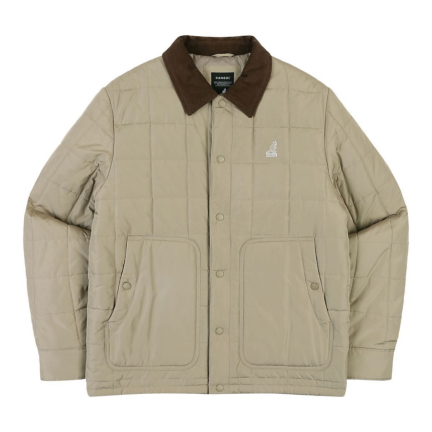 Fabbro corduroy collar jacket