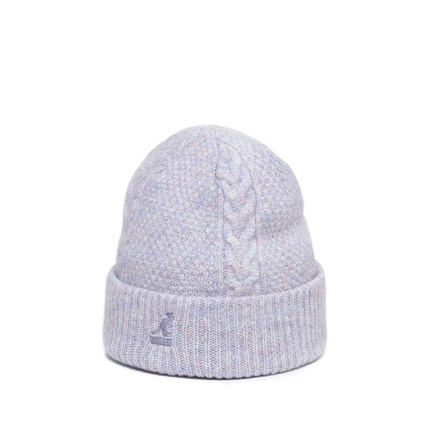 Wool cable beanie