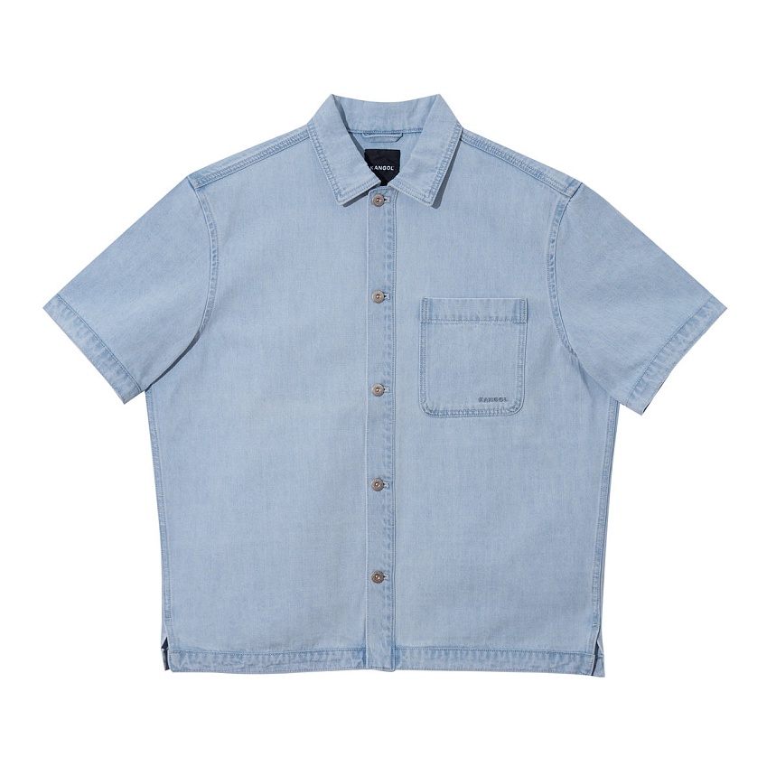 Рубашка lead denim shirt